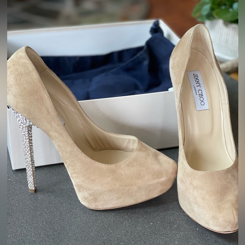 Jimmy Choo platform heel